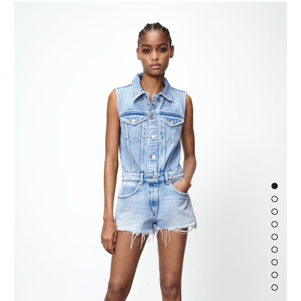 Denim jumpsuit